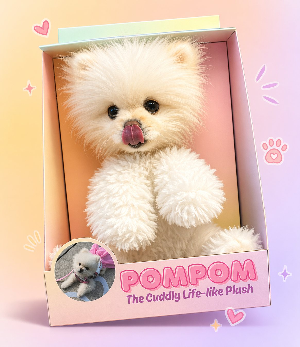 http://toy%20packaging%20featuring%20a%20realistic%20pomeranian